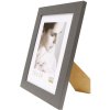 Деревянная рамка S226K 24x30 см серая