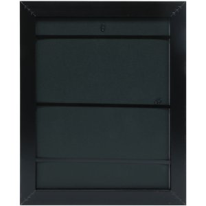 Пластикова рамка S41N сталь-срібло 30x40 см