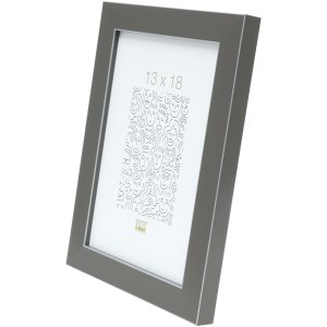 Пластикова рамка S41VK7 сіра 18x24 см