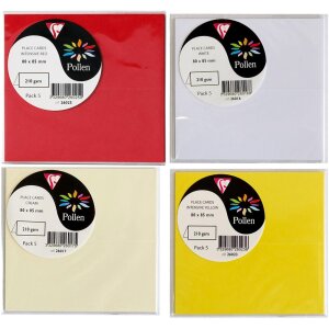 Clairefontaine Pollen Tischaufsteller 85x80 mm 5er Pack...