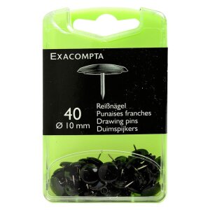 Exacompta Reißnägel Ø10 mm 40...
