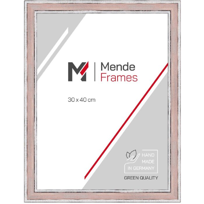MendeFrames H460-011-050-050A-00 Bilderrahmen Vintage rosa 50x50 cm