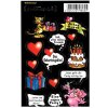 Sticker Geburtstag I Motiv 02 Stickerkarten lustige Sprüche 10,7x17 cm