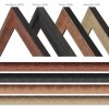 MendeFrames Holzrahmen H620 Antik schwarz 21x29,7 cm Klarglas