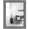 MendeFrames Wandspiegel H660 Shabby Chic 30x30 cm grau