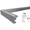 Пластиковая рамка Walther Новый стиль жизни 40x60 см бронза