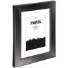 Пластикова рамка Paris, чорна, 13 x 18 см
