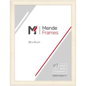 MendeFrames H470 Landhaus Bilderrahmen weiß 20x28...