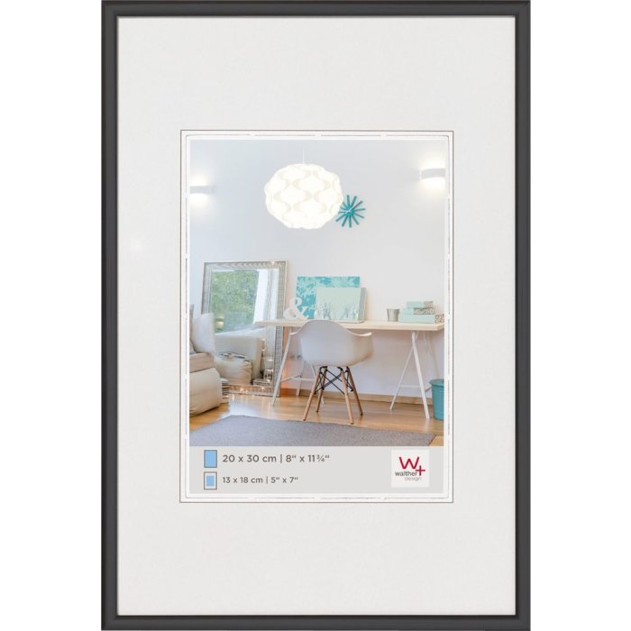 Нова пластикова рамка New Lifestyle 60x80 см чорна