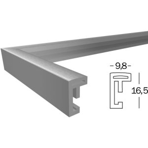 Нова пластикова рамка Lifestyle 70x100 см золото