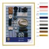 Пластиковая рамка Napoli 60x80 см золото