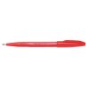 Ручка з фібровим наконечником Pentel SIGN PEN 0,8 мм червона