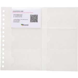 10er Packung Einlagen für Exacard 75134E