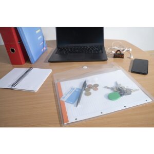 Exacompta Prospekthüllen A4 Polypropylen 5...