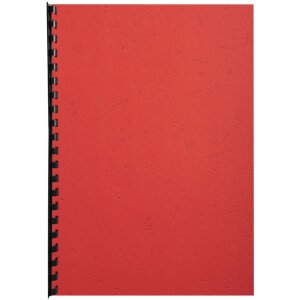 100er Packung - Evercover A4 270g Rot