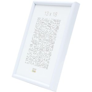 Пластикова рамка Deknudt S011 біла 50x75 см