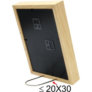 Деревянная рамка Deknudt S40BH синяя 30x40 см