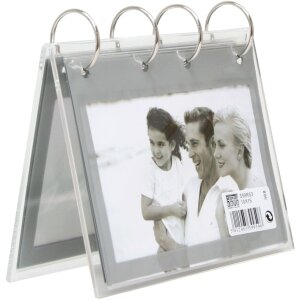 Папка для фотографій Deknudt срібло 20 фотографій 10x15 см