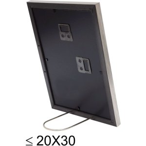 Пластикова рамка S46A срібляста 13x18 см