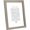 Пластикова рамка S46A срібляста 13x18 см