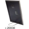 Пластикова рамка S46A срібляста 13x18 см