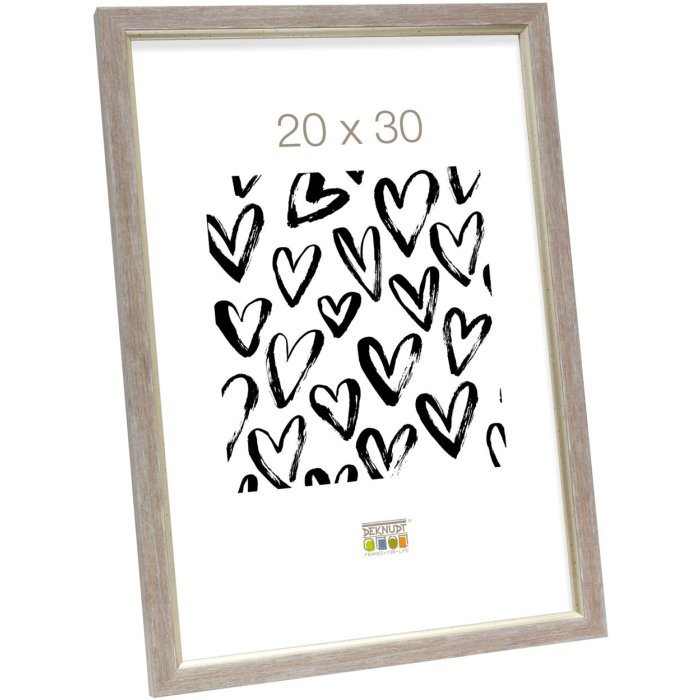 Пластикова рамка S46A бежева 15x20 см
