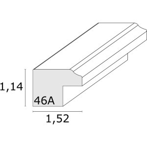 Пластикова рамка S46A бежева 15x20 см