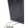 Пластикова рамка S46A сіро-блакитна 13x18 см