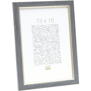 Пластиковая рамка S46A серо-голубая 30x40 см
