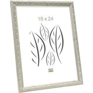 Декоративная фоторамка S95L 13x13 см серебристая