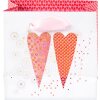 Goldbuch Geschenktasche 2 Hearts klein pink gold 10x5x10 cm