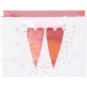 Goldbuch Geschenktasche Hearts mittel 18x25x10 cm