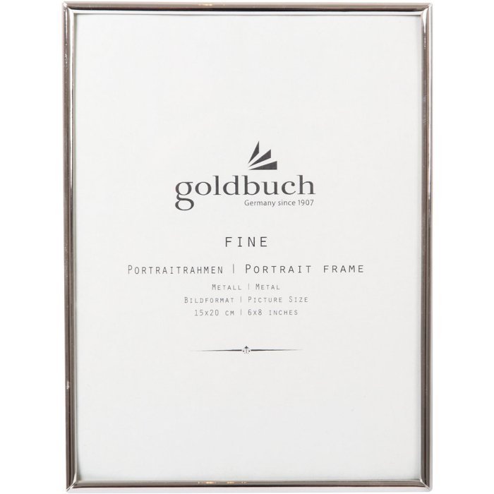 Металева рамка Goldbuch Fine 15x20 см срібло