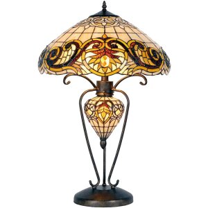Настольная лампа LumiLamp 5LL-5475 Tiffany Ø 46x76...