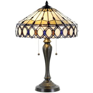 Настольная лампа Tiffany Ø 40x58 см натуральный...