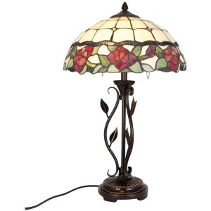 Настольная лампа LumiLamp 5LL-5785 Tiffany Ø 35x61...