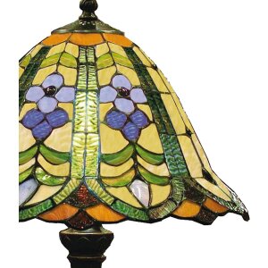 Настольная лампа Tiffany Ø 30x48 см зеленая...