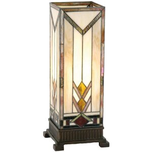 Настольная лампа LumiLamp 5LL-9227 Tiffany 18x18x45 см...