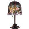 Настольная лампа Tiffany Ø 37x68 см фиолетового цвета