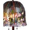 Настольная лампа Tiffany Ø 37x68 см фиолетового цвета