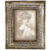 Clayre & Eef 2791 Фоторамка 6x9 см Пластиковый прямоугольник серебристого цвета