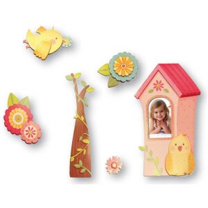 Wandtattoos Raum Dekor Motiv Vogelhaus