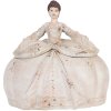 Шкатулка для прикрас Clayre & Eef MADAME 20x21x16 см бежева