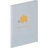 Walther Tagebuch Baby Animal blau 20x28 cm 46 illustrierte Seiten