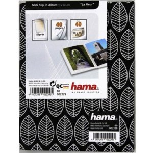 Hama Мини-альбом La Fleur 40 фотографий 10x15 см черный