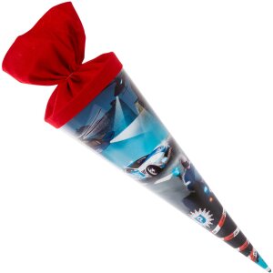 Goldbuch Geschwistertüte Polizei 35 cm Schultüte mit Filzverschluss