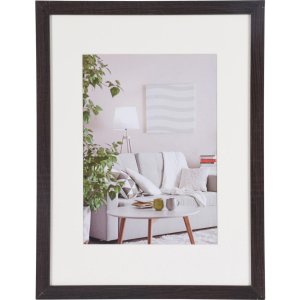 Сучасна фоторамка 30x40 см темно-коричнева