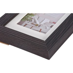Сучасна фоторамка 30x40 см темно-коричнева