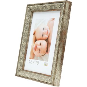Фоторамка серебристая пластиковая 15,0 x20,0 см S95MD