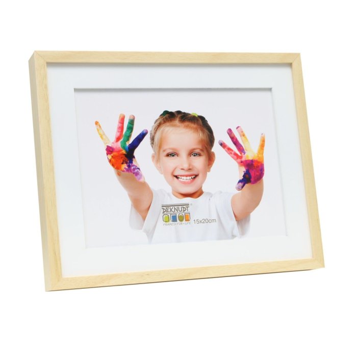 Фоторамка с пассатижами из натурального дерева 13,0 x18,0 см S67WH